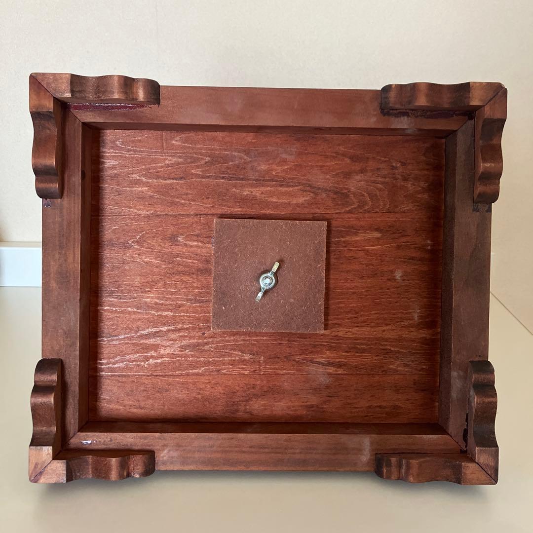 久月＊羽子板・台座あり・箱あり