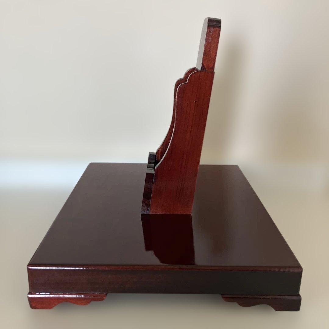 久月＊羽子板・台座あり・箱あり