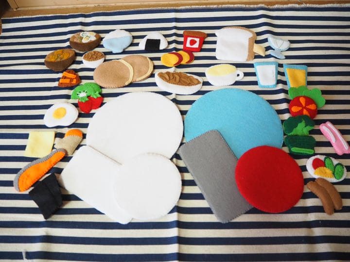 44 フェルトままごと　朝ごはん　オーダーページ