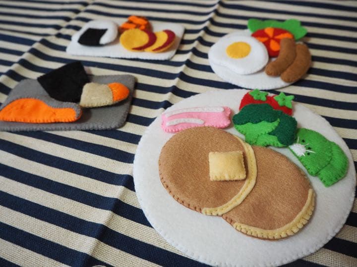 44 フェルトままごと　朝ごはん　オーダーページ