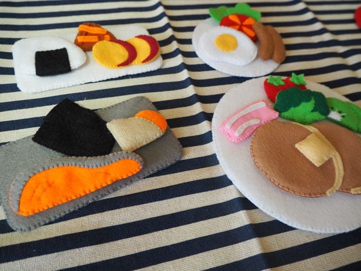 44 フェルトままごと　朝ごはん　オーダーページ