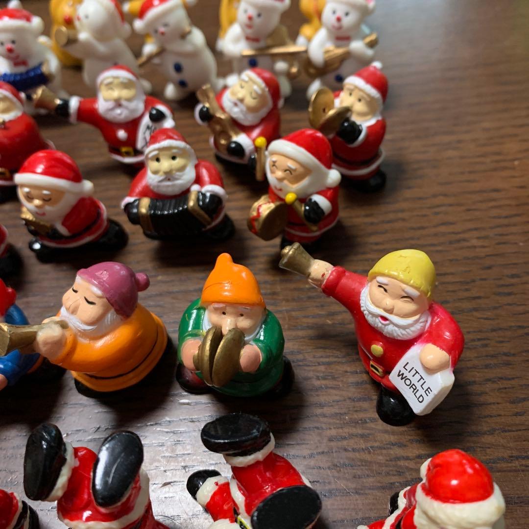 サンタクロース トナカイ雪だるまフィギュア42体 コレクション　クリスマス　置物