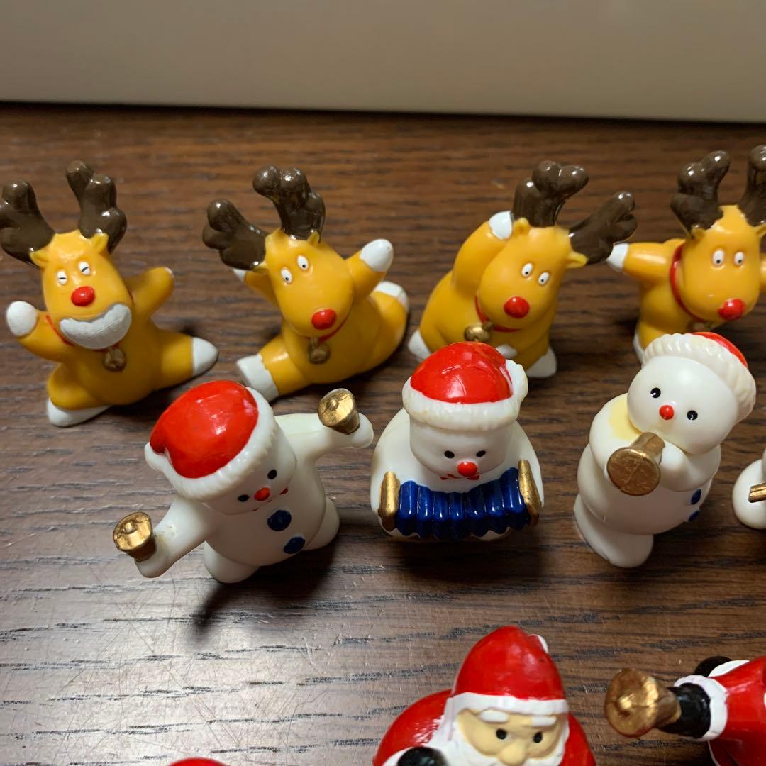 サンタクロース トナカイ雪だるまフィギュア42体 コレクション　クリスマス　置物