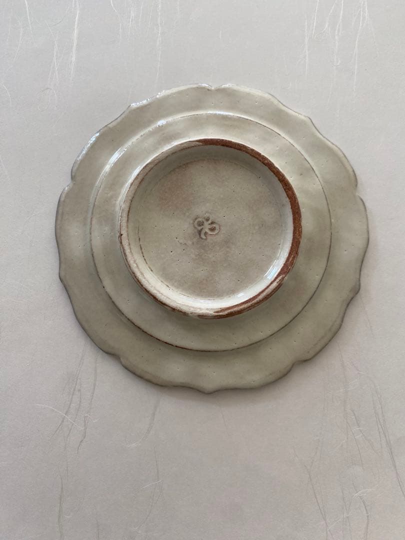 原　稔　クリスマスリース　銘々皿　3枚セット