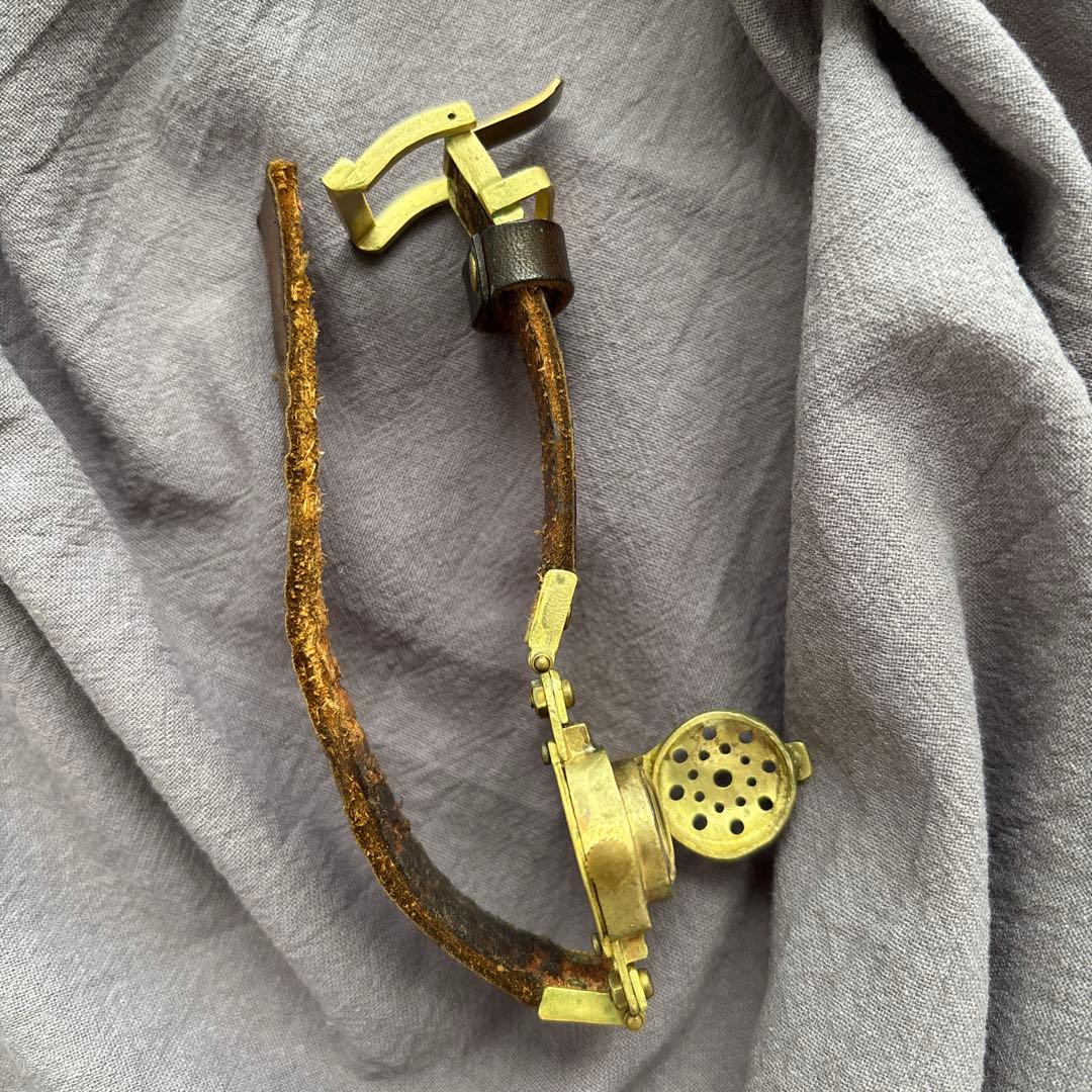 【動作未確認】アンティーク スチームパンク腕時計