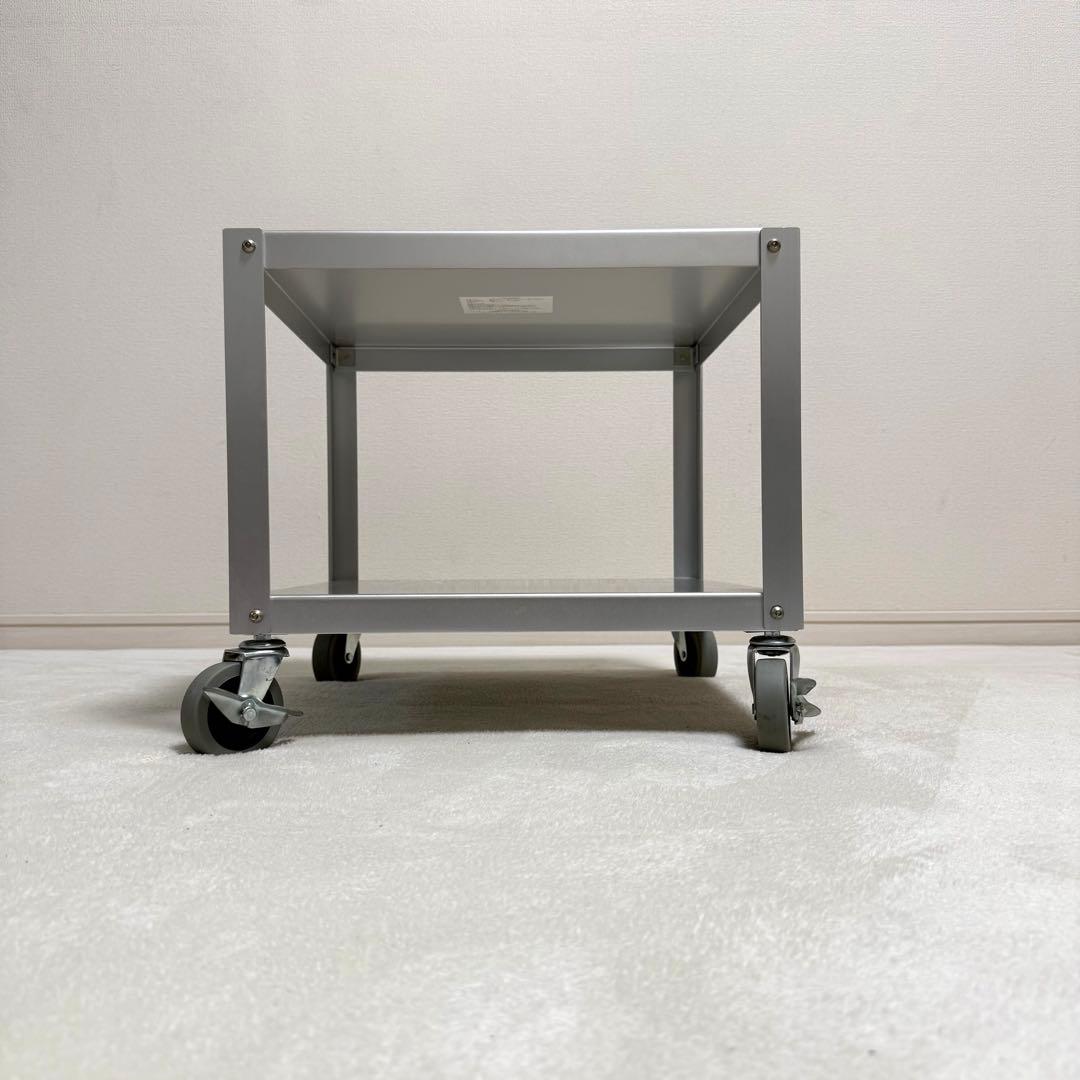 【廃盤・希少】無印良品 アルミ ローテーブル サイドテーブル　インダストリアル