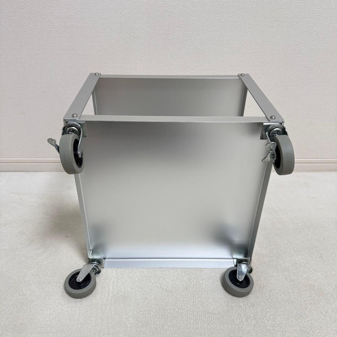 【廃盤・希少】無印良品 アルミ ローテーブル サイドテーブル　インダストリアル