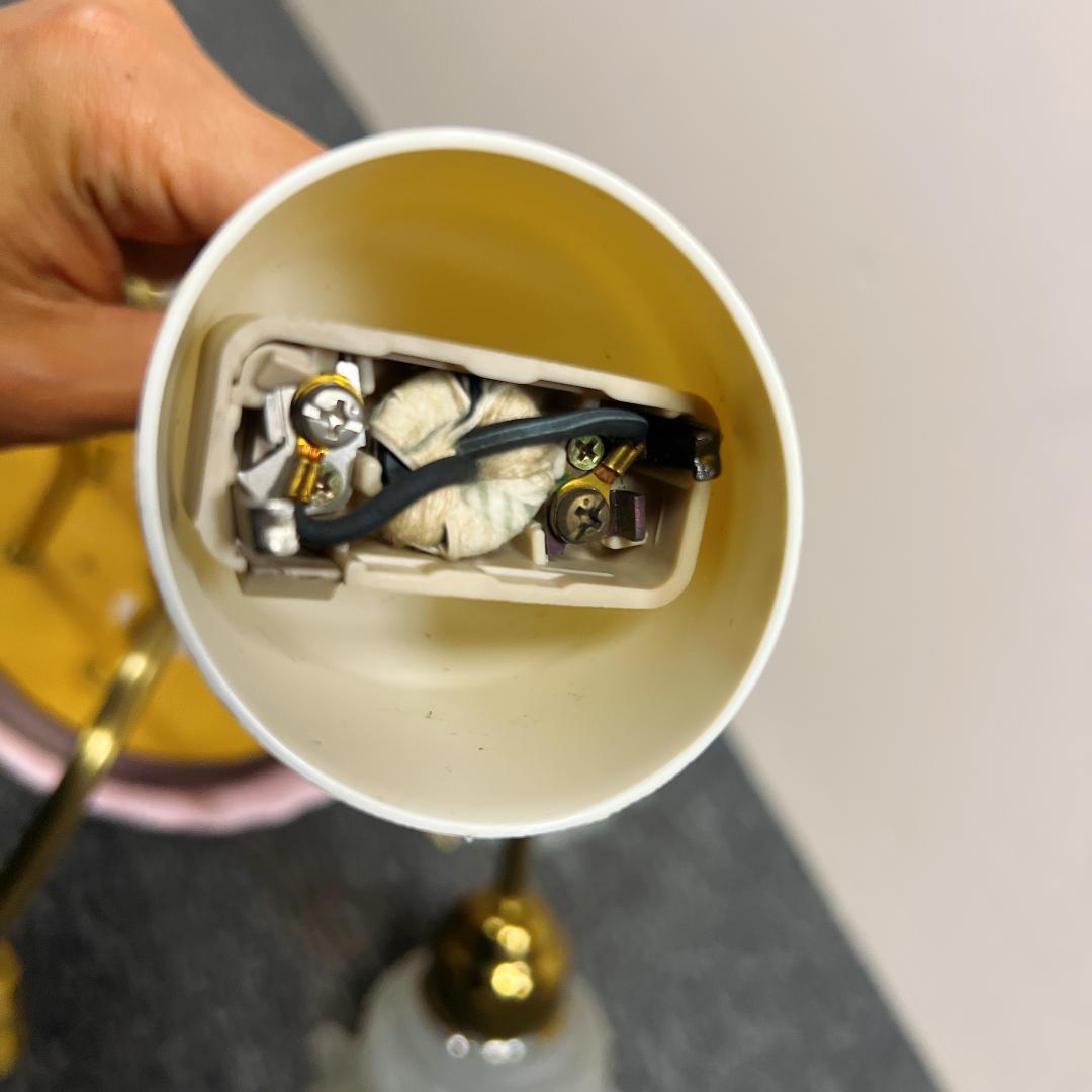 希少　アンティーク　シャンデリア　花　天井照明　寝室　パナソニック