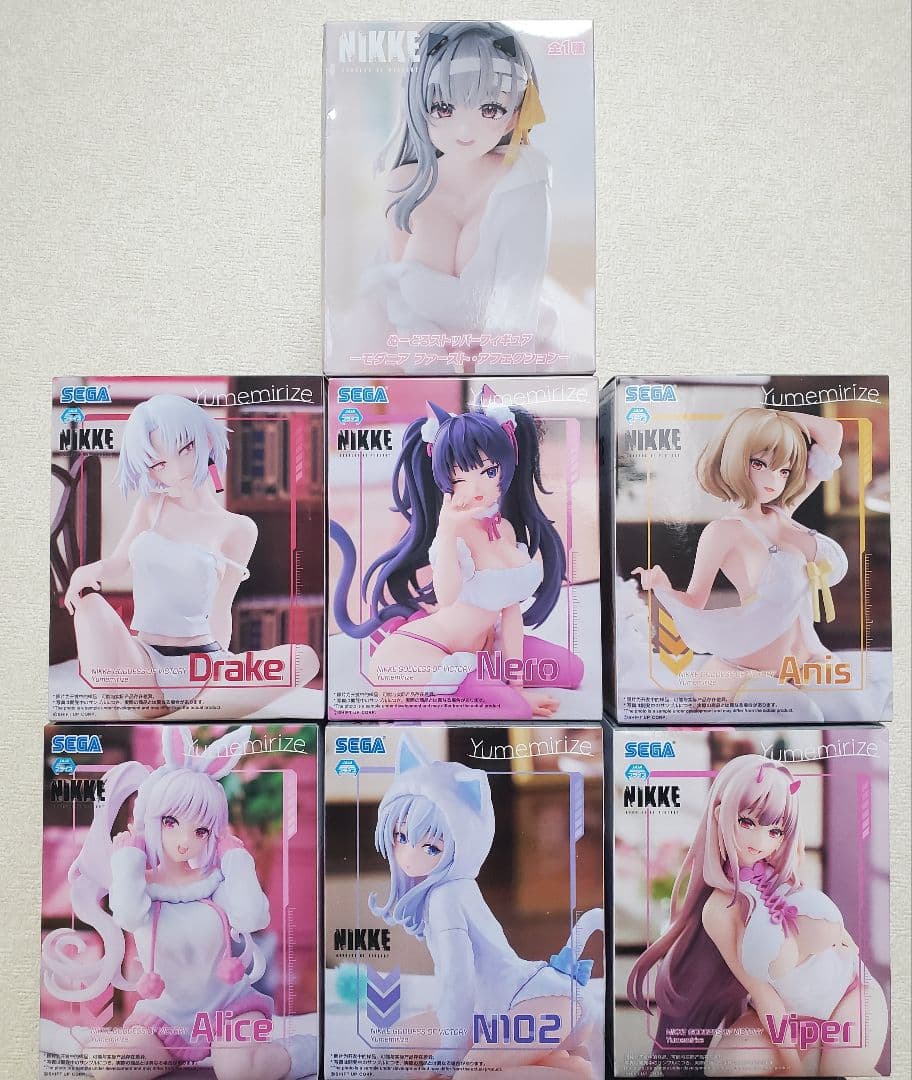美少女フィギュア　勝利の女神NIKKE 　7点セット フィギュア専門店 -ソダチトイズ / Hobby·sakura 勝利の女神：NIKKE