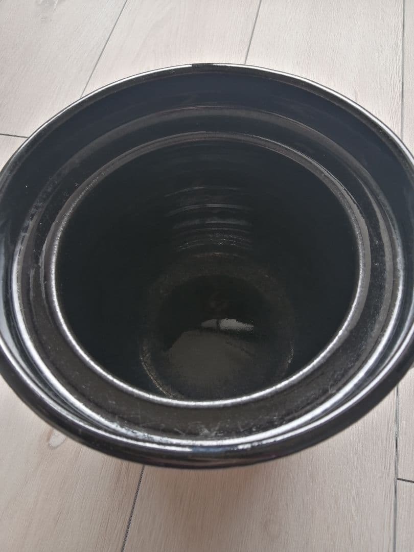 無印良品　レンジで温め直せる　萬古焼　ごはん鍋