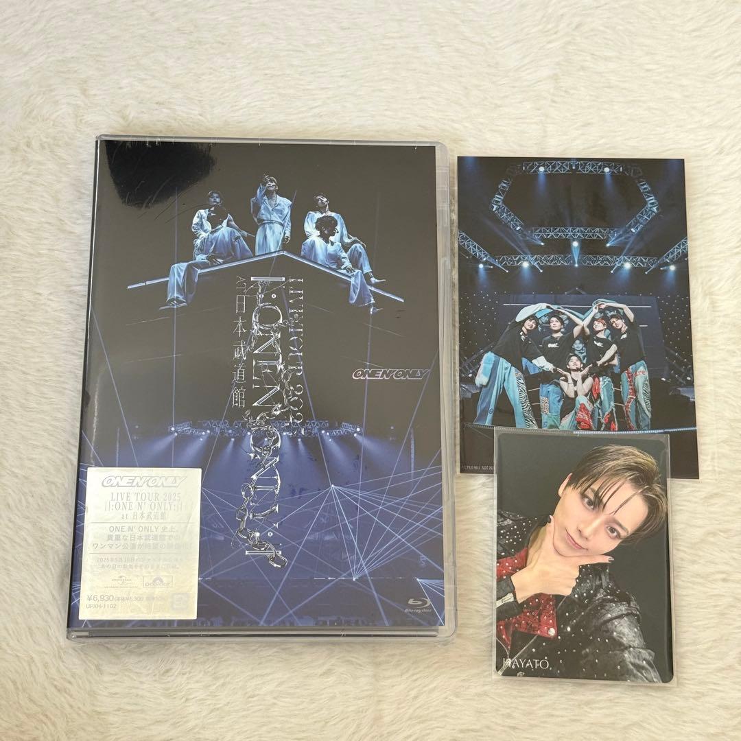 ONE N' ONLY ワンエン 武道館BluRay HAYATO トレカ - メルカリ