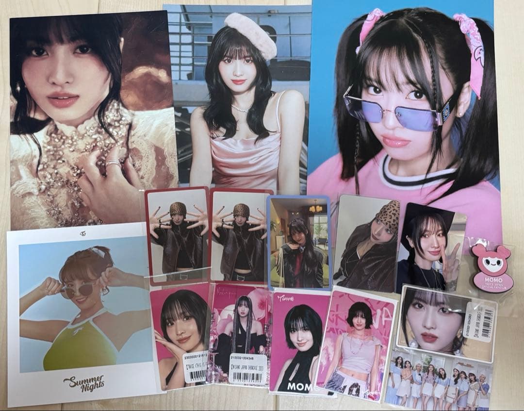 TWICE MISAMO モモ トレカ ポストカード セット売り - メルカリ