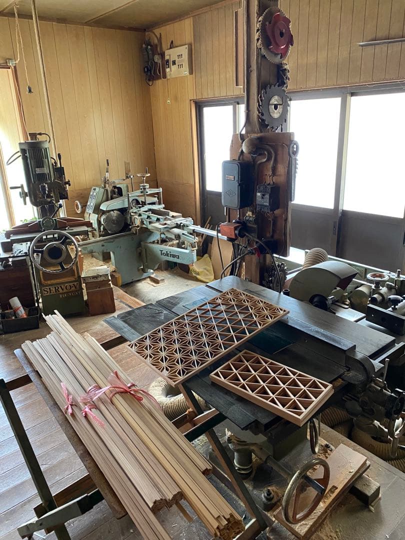 組子　組子細工　伝統工芸品　座卓　テーブル