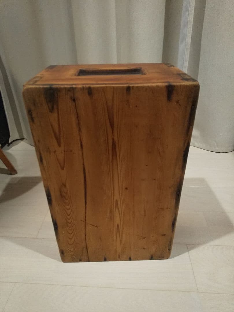 木箱 found muji フランス アメリカ アンティーク ビンテージ - メルカリ
