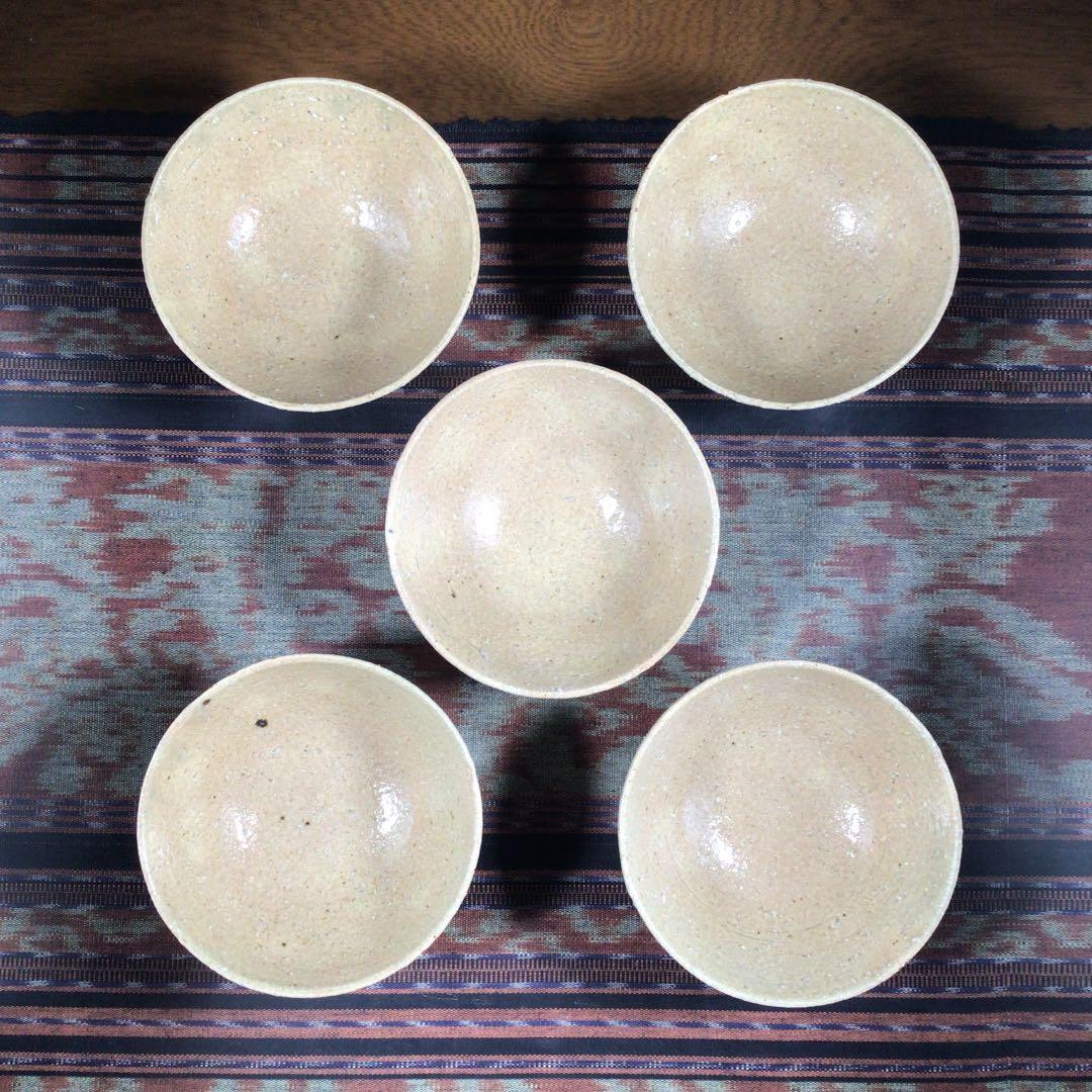 『ワクワクうー特価』　上の平窯　後藤滋之　ご飯茶碗　5杯