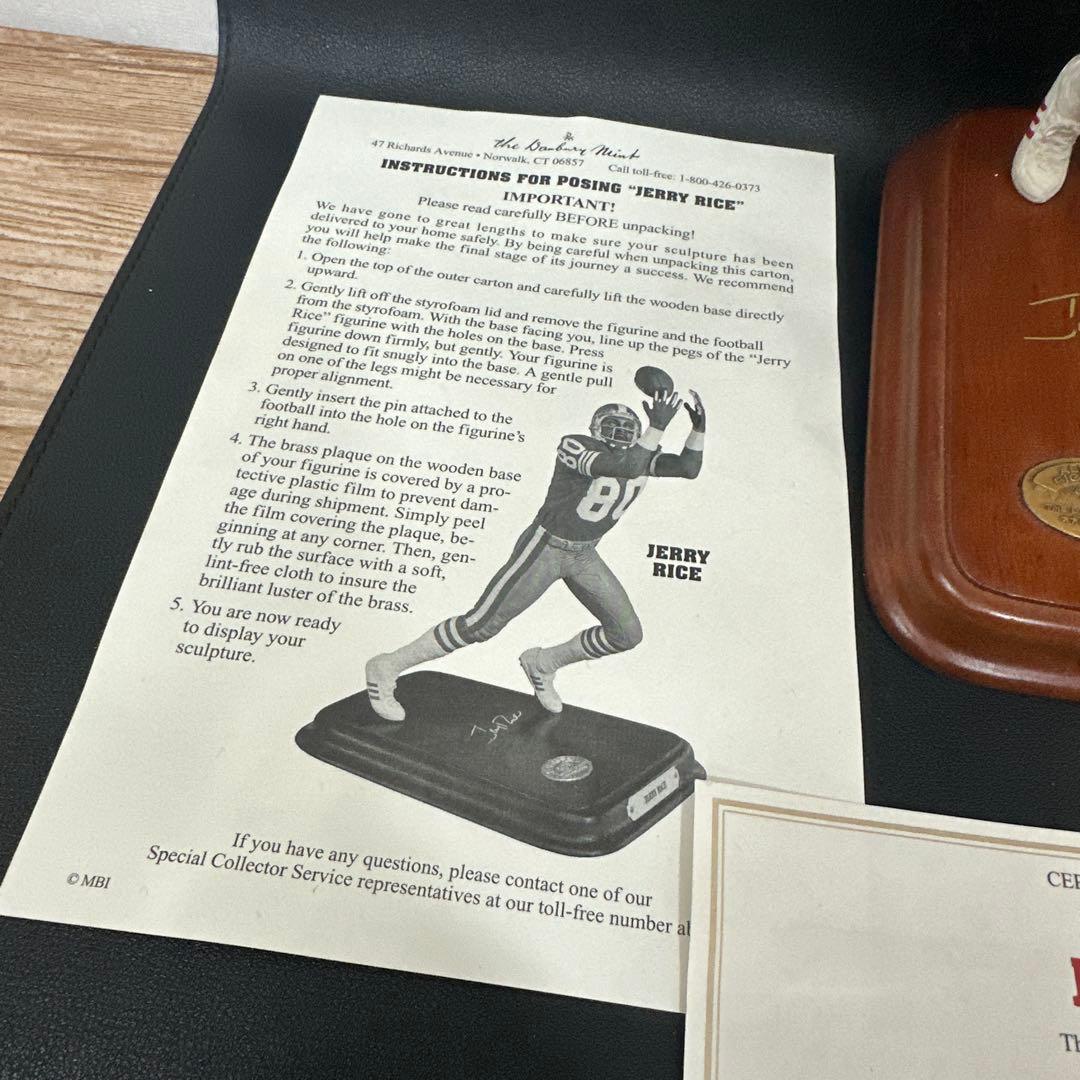 希少‼️NFCサンフランシスコ・フォーティナイナーズ ジェリー・ライス フィギュア