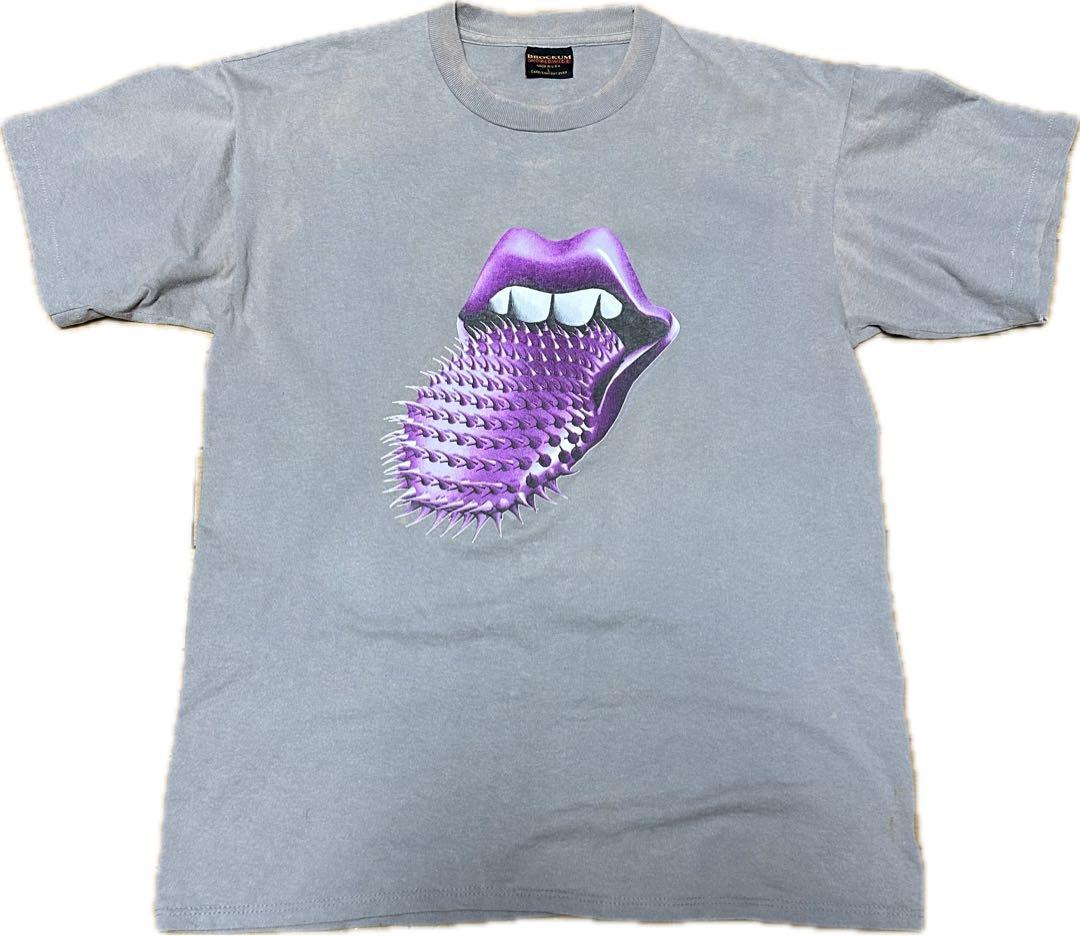 ローリングストーンズ L スパイクタン パープル グレー 90s