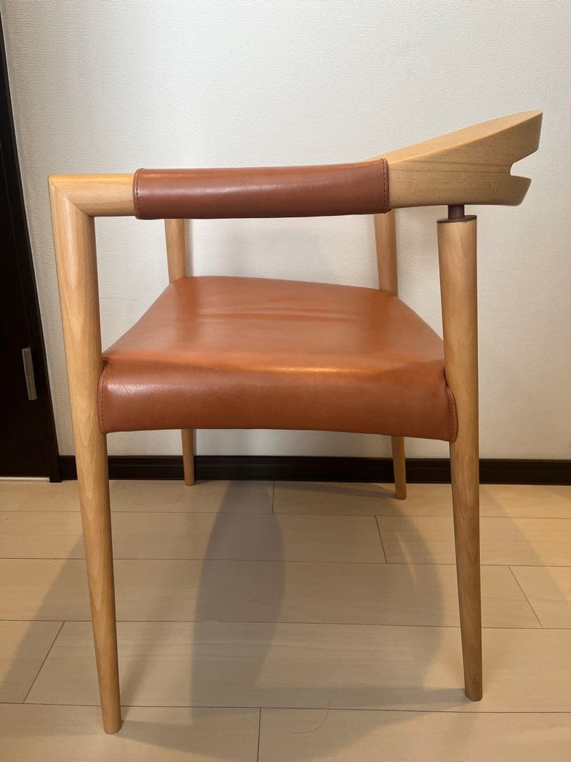 日進木工アームチェア(柏木工飛騨産業HIROSHIMAチェア宮崎椅子製作所)