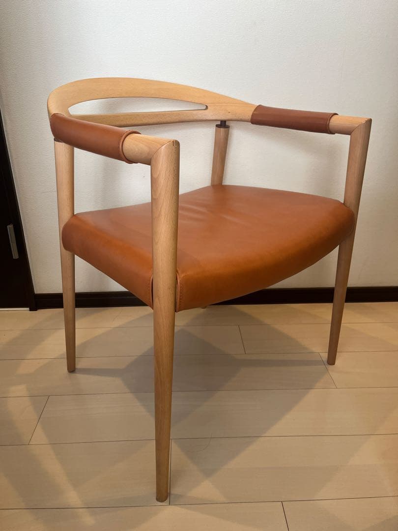 日進木工アームチェア(柏木工飛騨産業HIROSHIMAチェア宮崎椅子製作所)