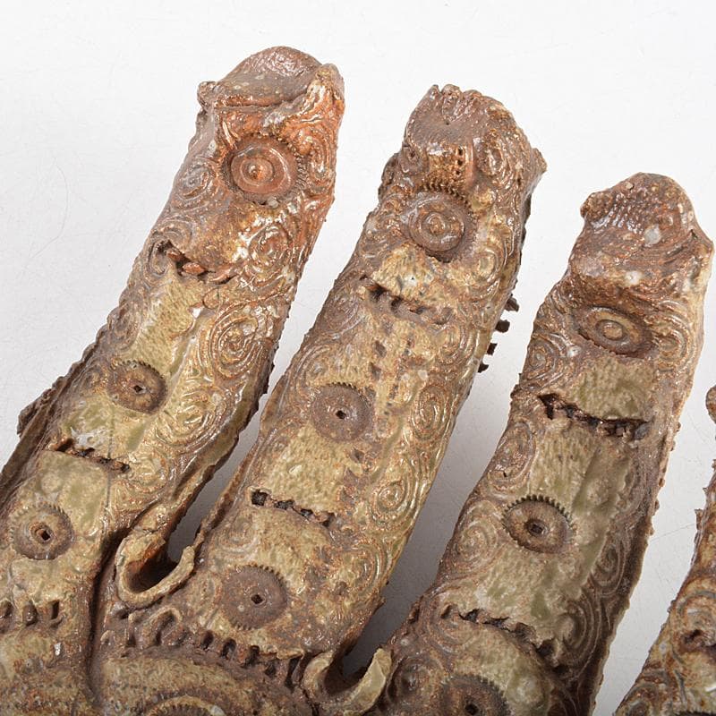 信楽焼 克銘 手のひらに羅針盤 置物 手のオブジェ F R5961B - メルカリ