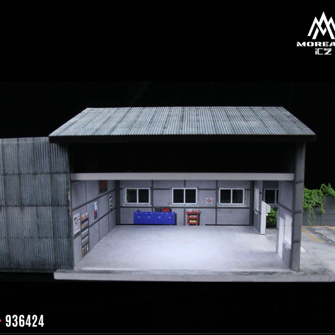 《最新入荷》1/64 工場建物 LED照明付き 新品・未使用品