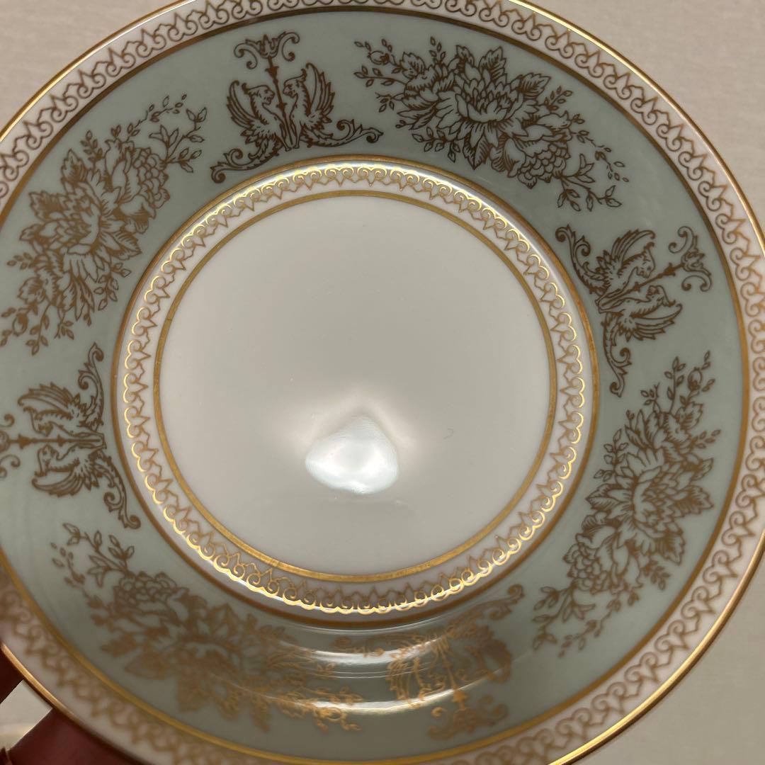 ウェッジウッド　コロンビア　セージグリーン　フルーツボウル　サラダボウル