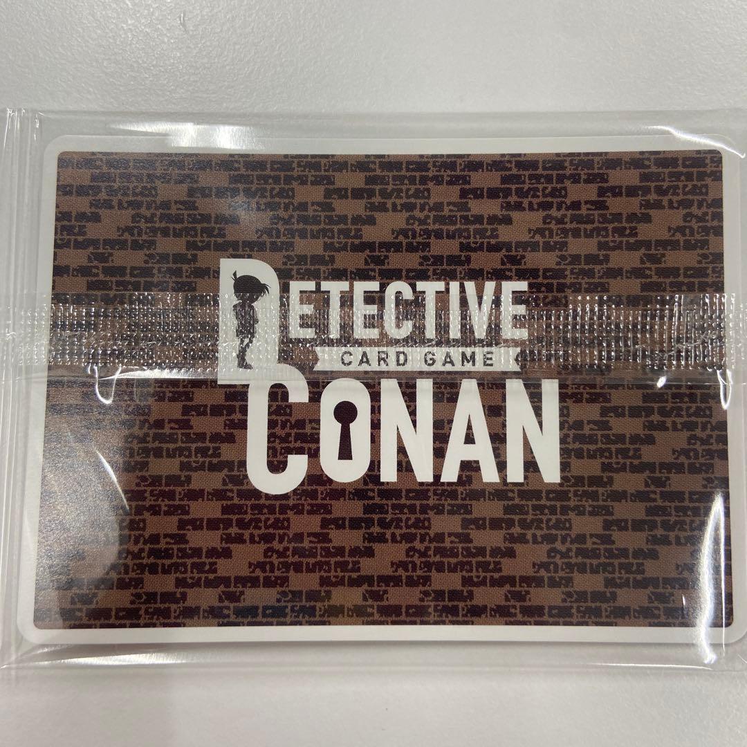 コナンカードTCG 探偵マスターズ4勝プロモ江戸川コナン事件カードPR