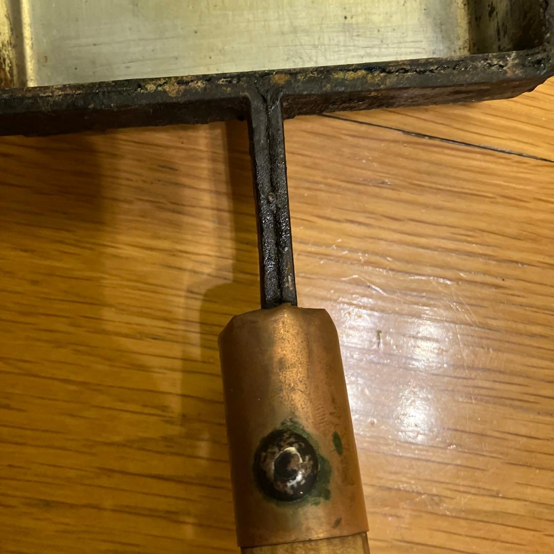 中古　八木包丁店 銅製　卵焼き　源金吉　京都