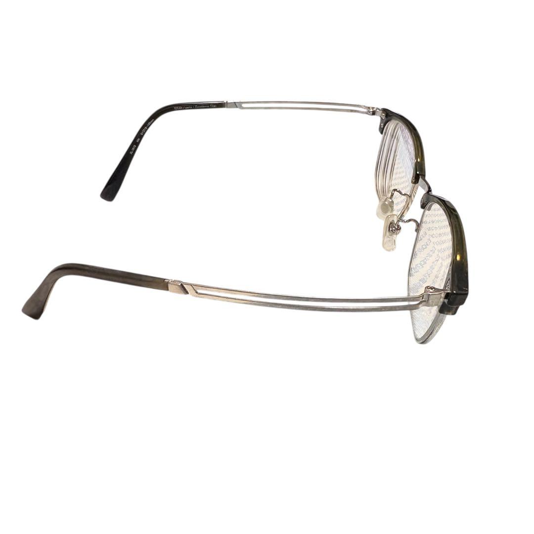 【日本製・チタン】CHARMANT シャルマン メガネフレーム ケース付 軽量