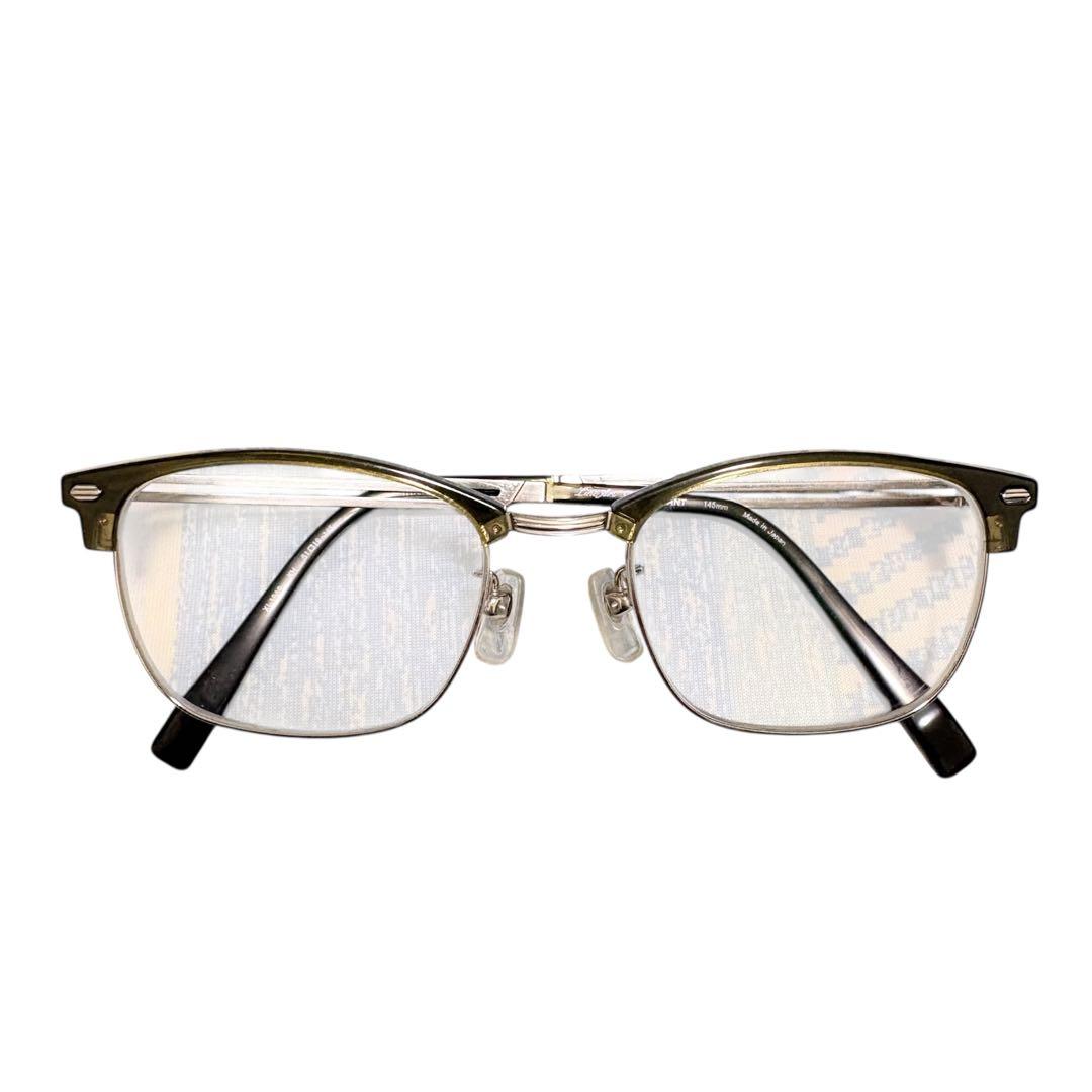 【日本製・チタン】CHARMANT シャルマン メガネフレーム ケース付 軽量