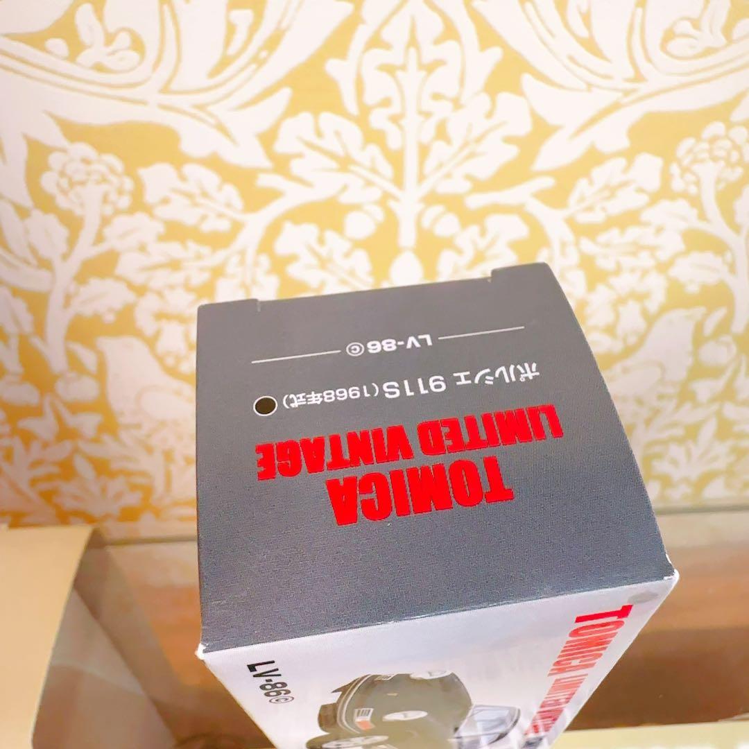 新品未開封　トミカリミテッド　ヴィンテージ　ポルシェ 911S LV-86 紺