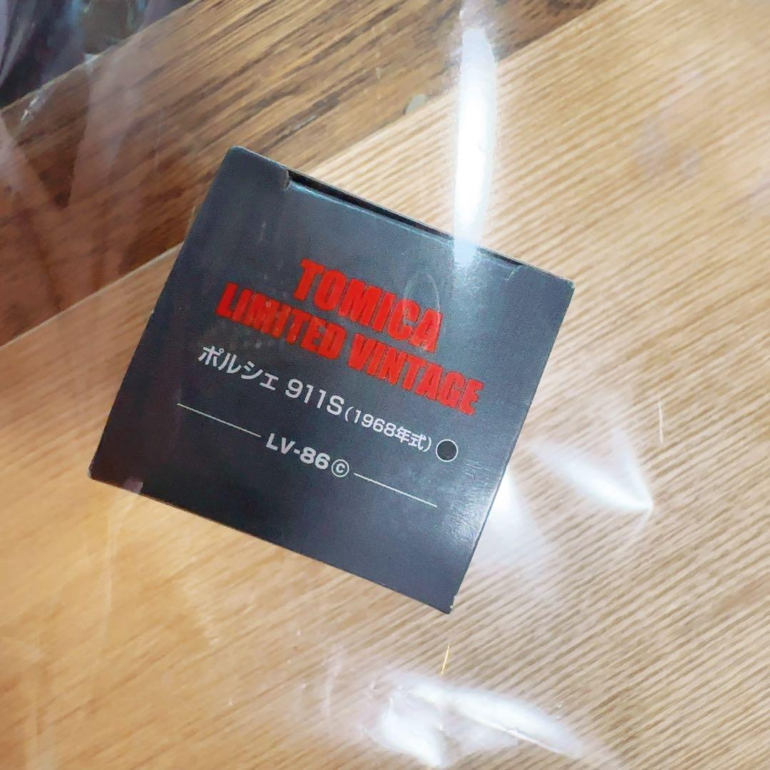 新品未開封　トミカリミテッド　ヴィンテージ　ポルシェ 911S LV-86 紺