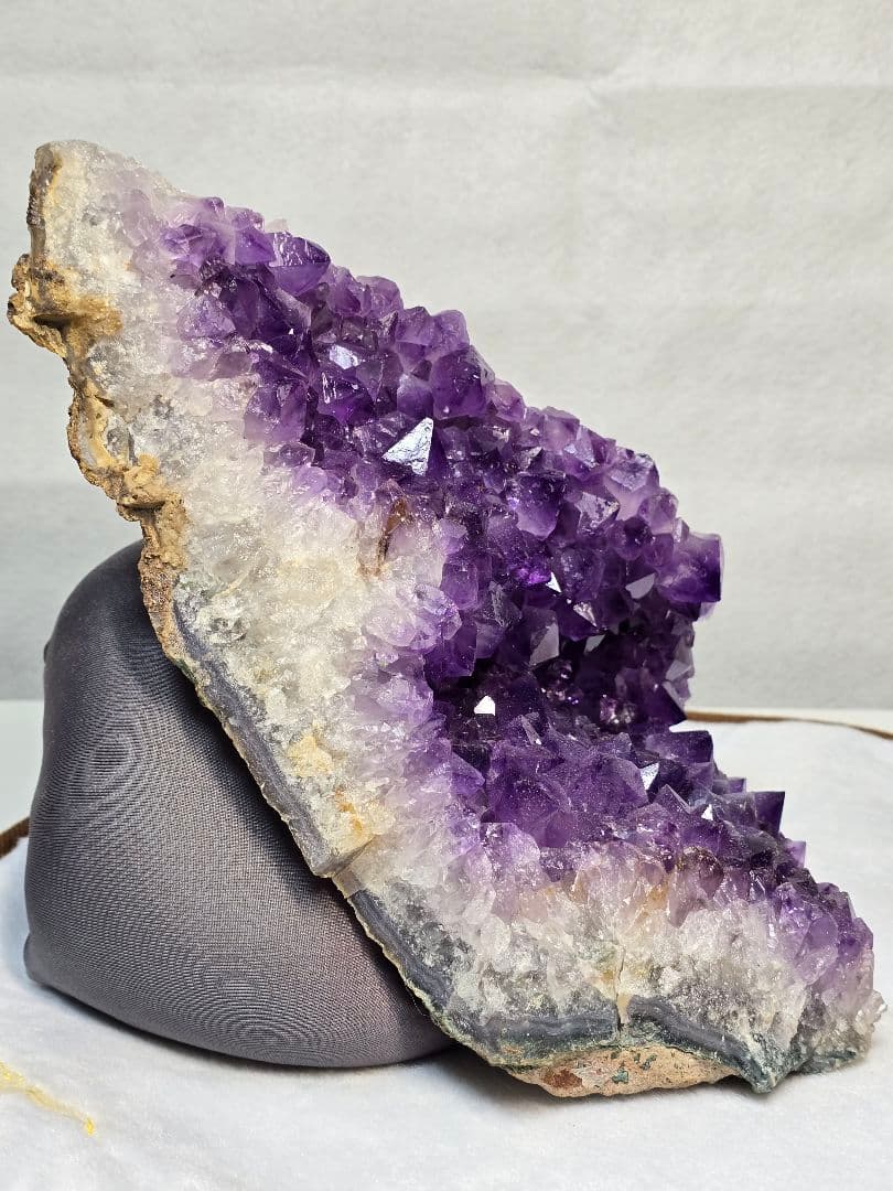 ブラジル産 アメジスト クラスター 特大サイズ 30×21×17cm 4.5kg