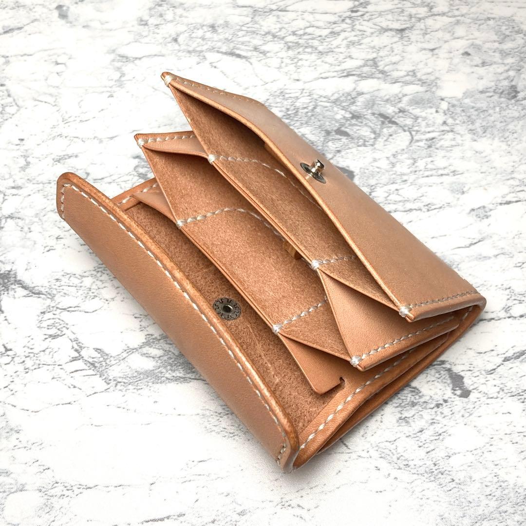 栃木レザー コンパクト財布 本革 キーケース ミニ財布 メンズ レディース