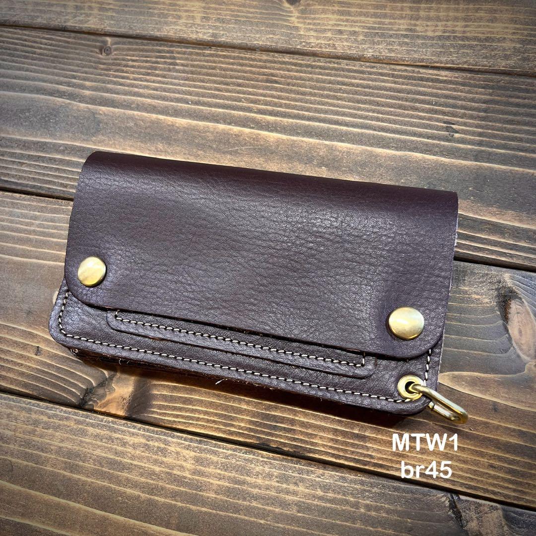 トラッカーウォレット ミドル ハンドメイド 革財布 アメカジ - メルカリ