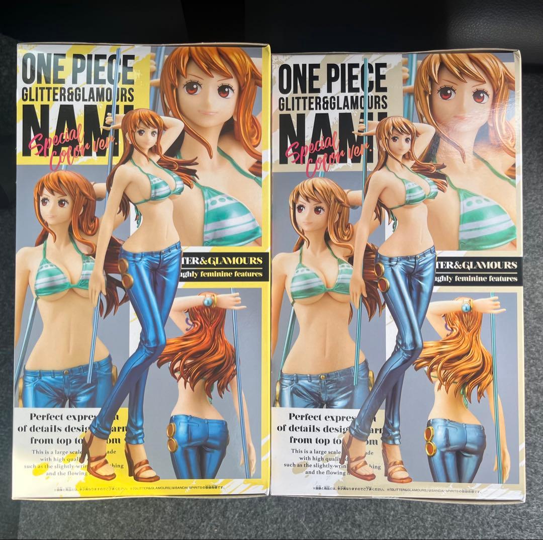 【8個セット】ワンピース グリグラ フィギュア★ナミ★スペシャル カラーver.