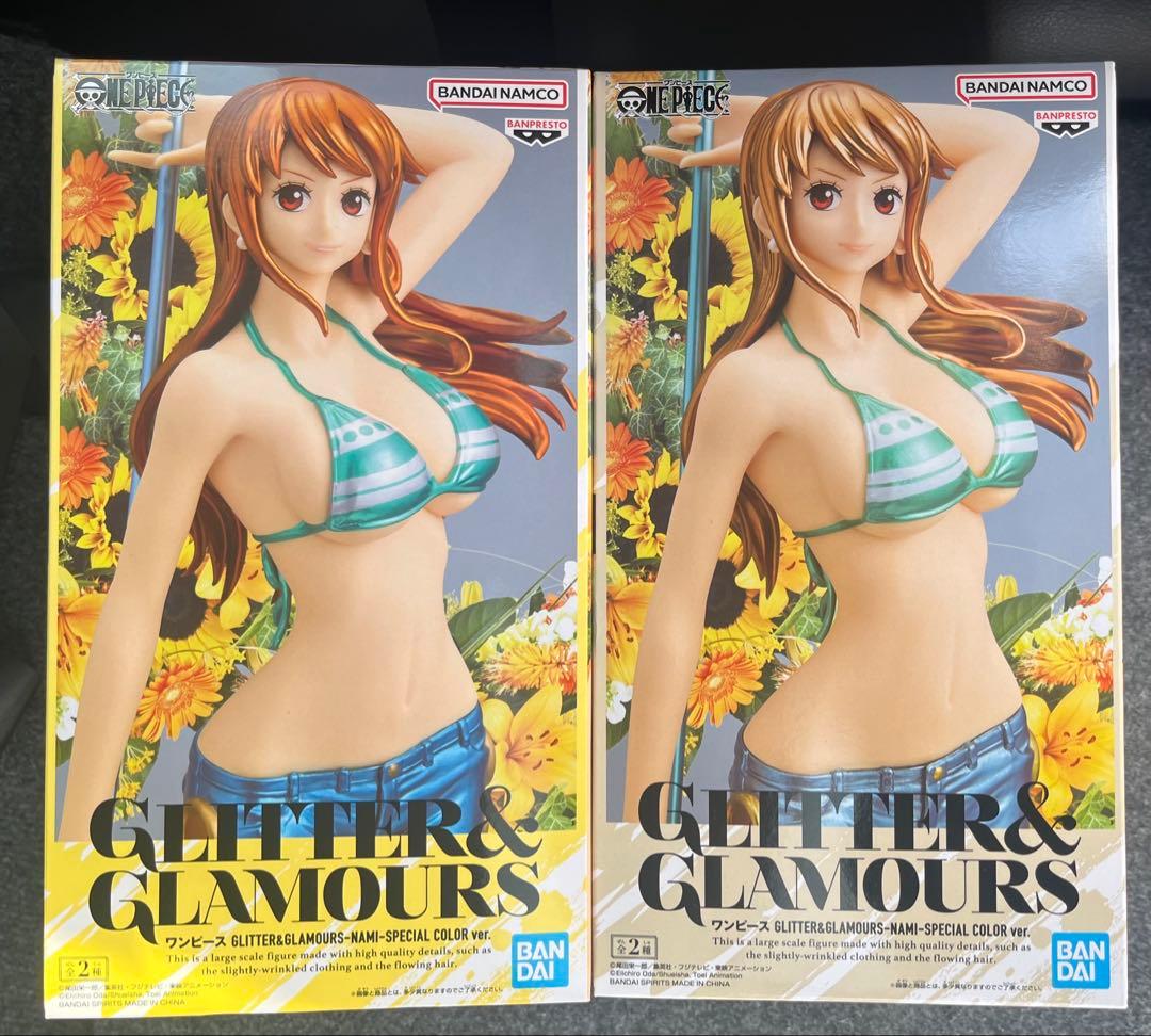 【8個セット】ワンピース グリグラ フィギュア★ナミ★スペシャル カラーver.