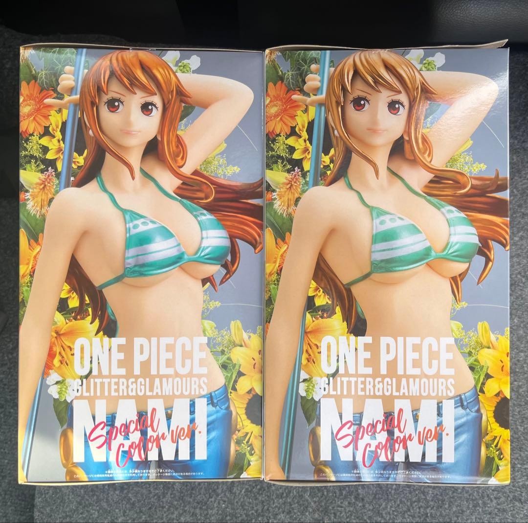 【8個セット】ワンピース グリグラ フィギュア★ナミ★スペシャル カラーver.