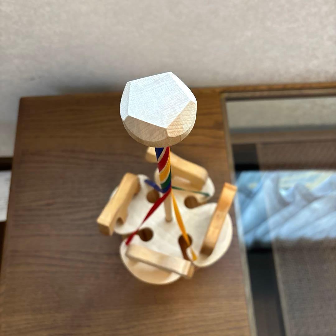 美品】キャンプヒル Camphill メリーゴーランド イギリス製 知育玩具