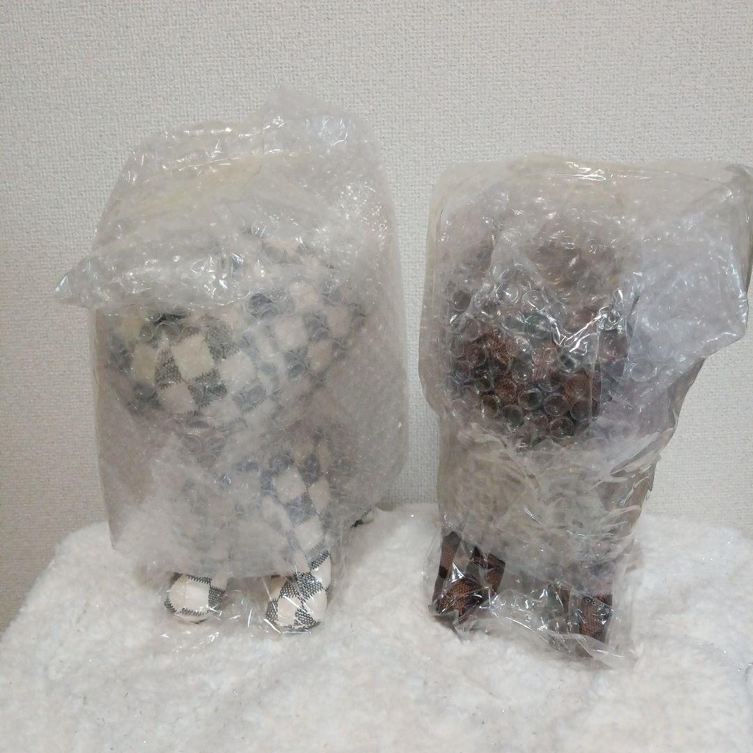 お値下げしました。フレンチブルドッグ 置物 2体セット