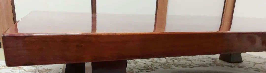 ブビンガ　一枚板　 約151cm x 89cm　座卓の天板のみ