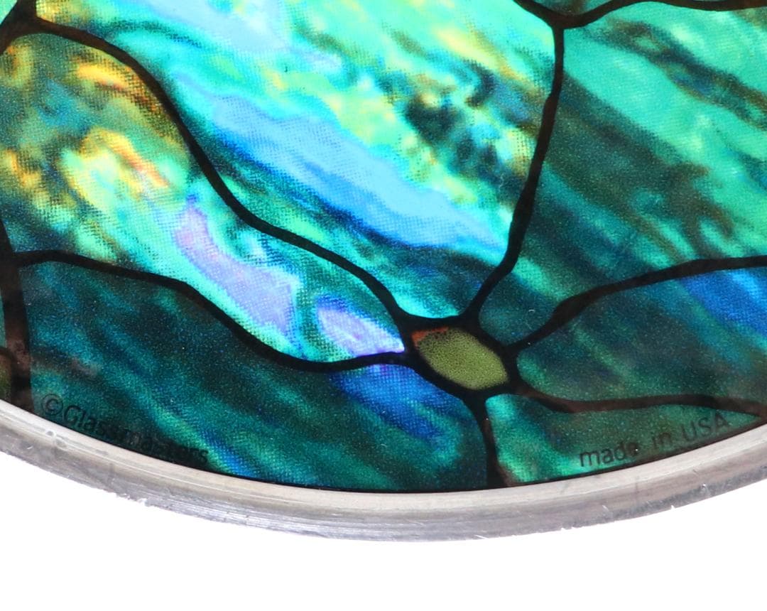 ルイス・C・ティファニー 睡蓮 丸型ヴィンテージステンドグラス 東京都