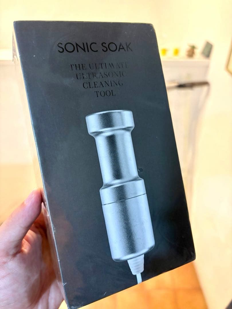 【新品未使用】Sonic Soak ソニックソーク 超音波洗浄機100V