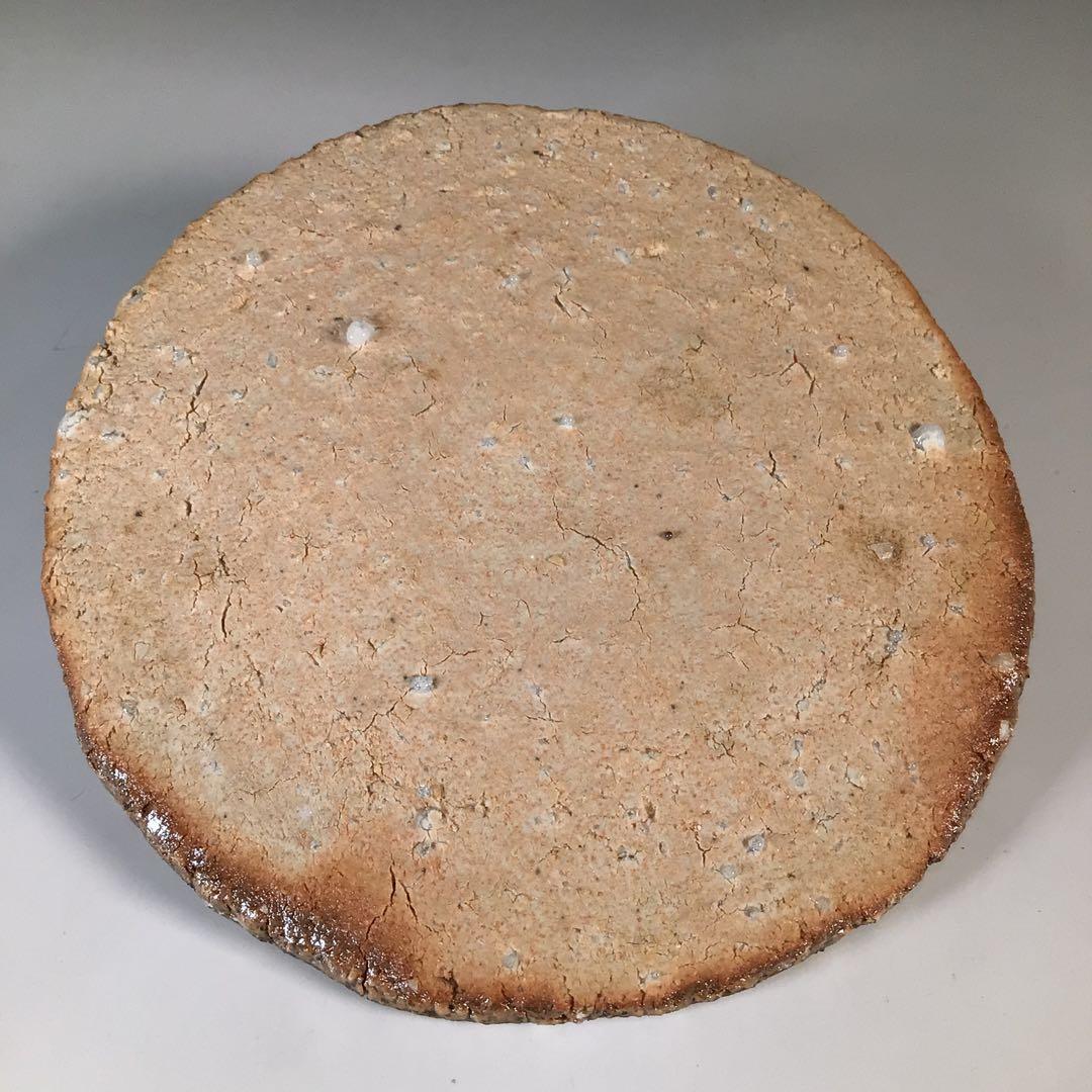 Ｎ６６６　水指　『信楽焼』『普門窯　小川青峰造』『耳付水指』　共箱　茶道具