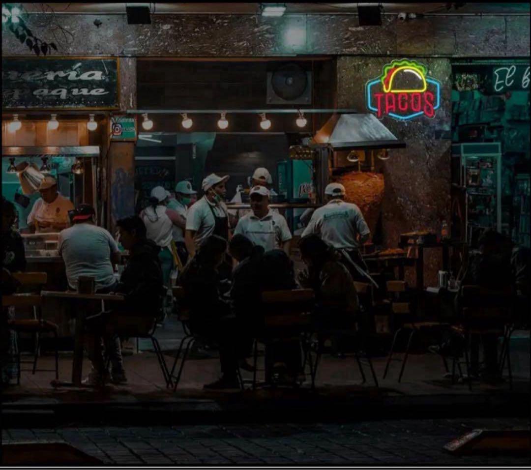 TACOSネオンライト LEDサイン USB タコス看板 店舗用