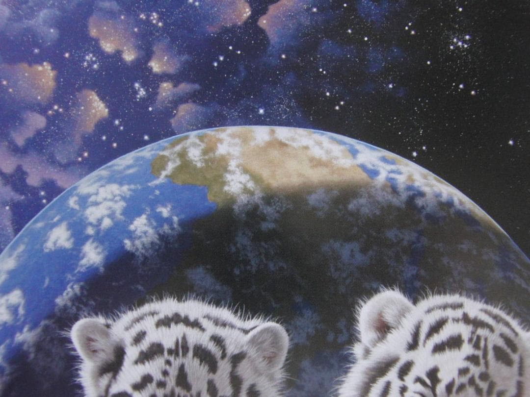 シム・シメール、【SOURCE OF ALL】、希少な額装用画集より、状態良好