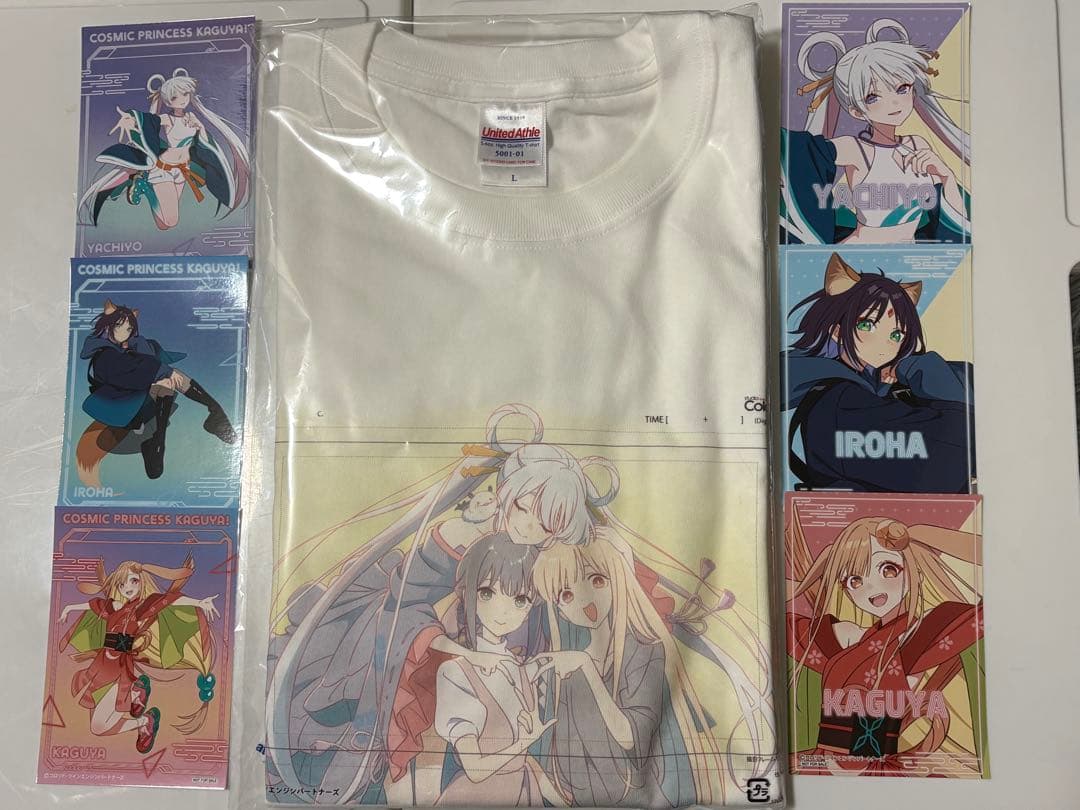 激レア品】超かぐや姫！ ラフ原画Tシャツ Lサイズ - メルカリ