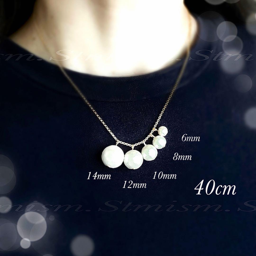 14kgfペンダントトップ / 13mm オレンジブラウン　レッドルチルクォーツ