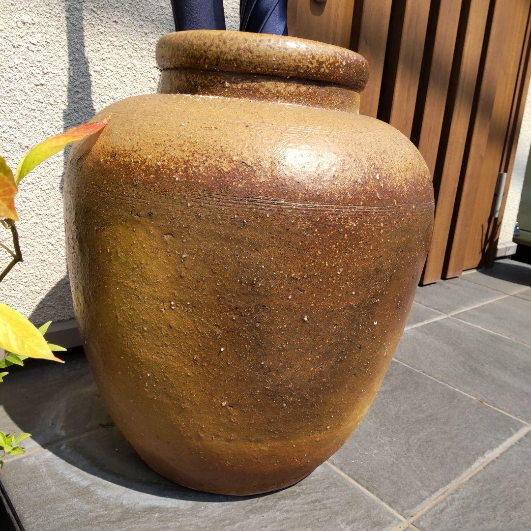 訳あり陶器製 傘立て 　引き取り希望