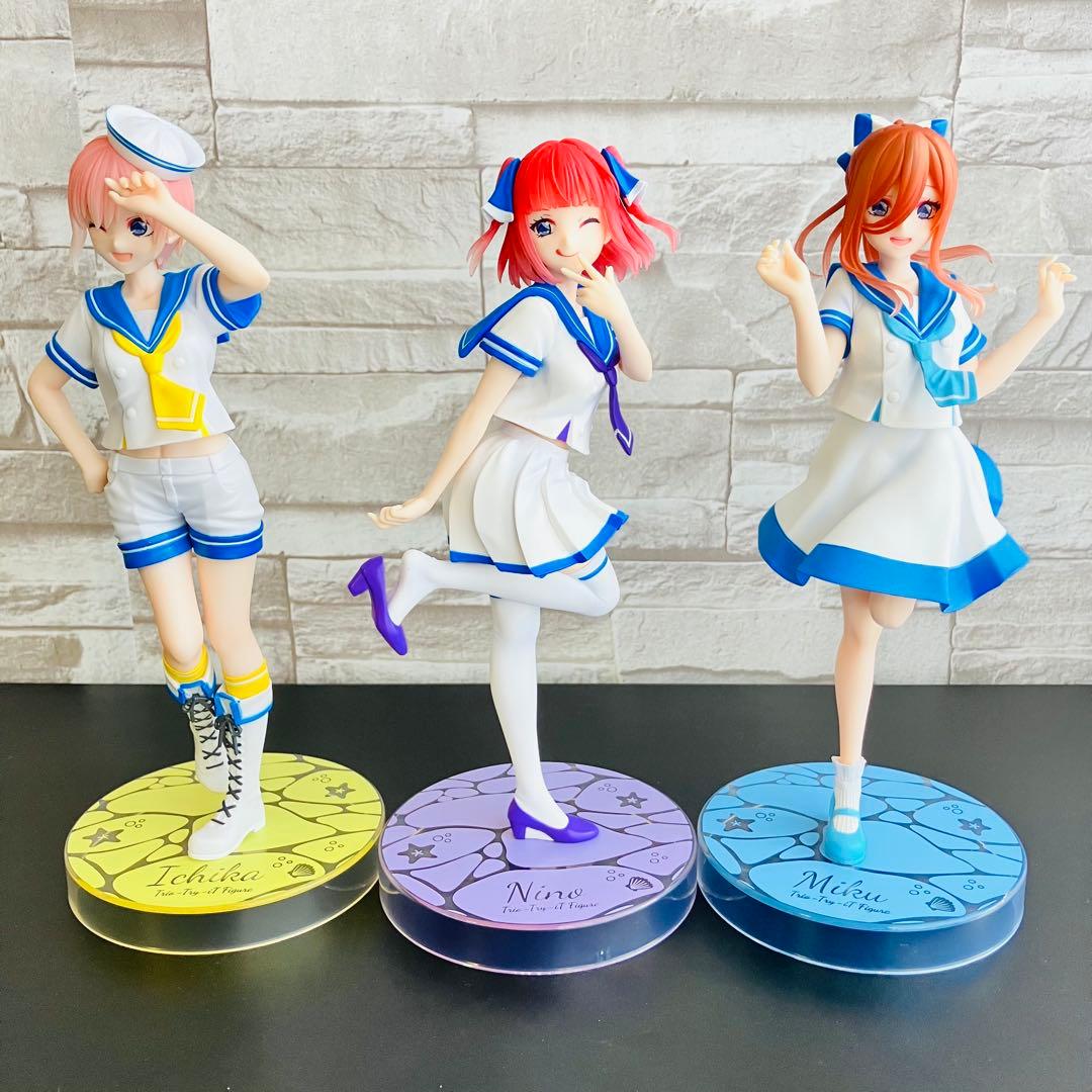 【新品未開封、中古】五等分の花嫁プライズ フィギュア 14点 まとめ売り